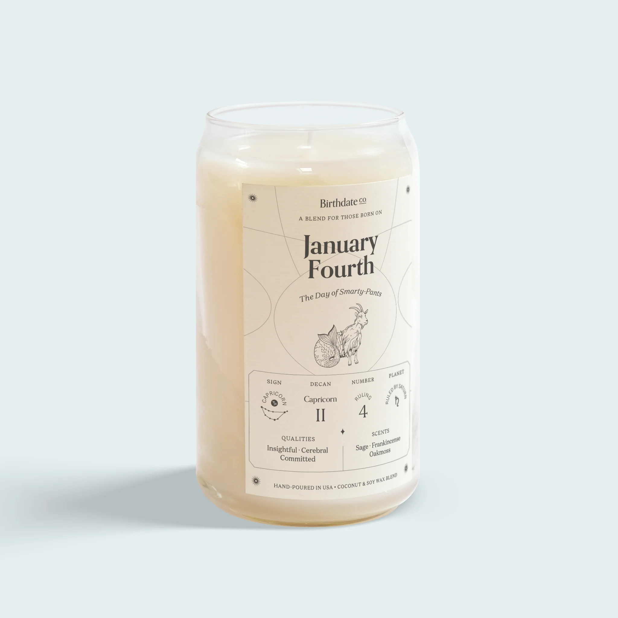 The January Fourth Candle